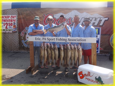 lake Erie, PA sport fishing association walleyes