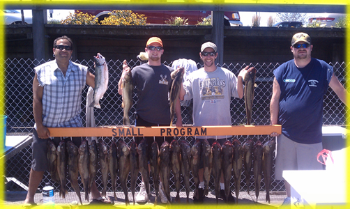 lake Erie, PA walleye and steelhead charter