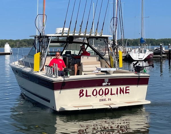 Bloodline Charter Boat - 31 foot Tiara - Small Program Fishing Fleet